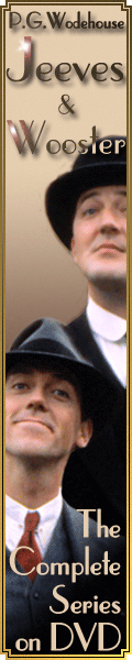 ein fiktives Werbebanner fr die DVD-Box der BBC-Serie 'Jeeves & Wooster'
